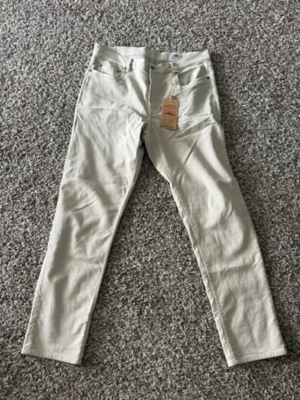 Faherty stretch 5 pocket pants new 35x32
